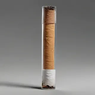 transparent cigarette
