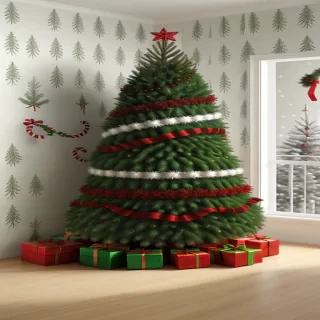 wallpaper christmas tree background