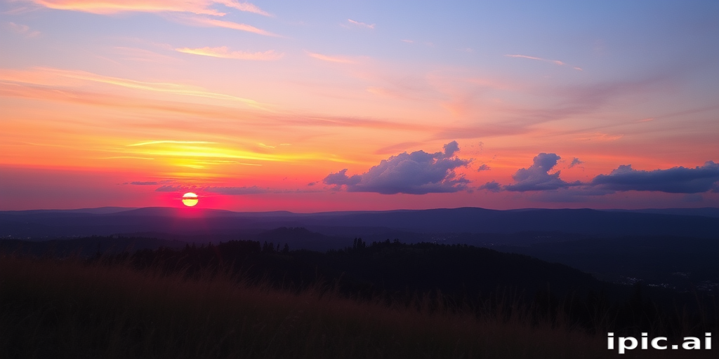 cute sunset wallpaper