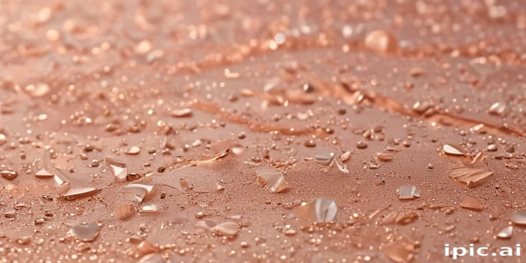 sparkly rose gold background