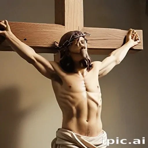 picture of jesus on the cross