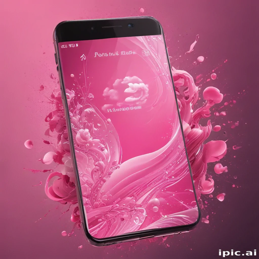 pink phone wallpaper