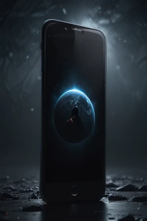 darkness phone wallpaper