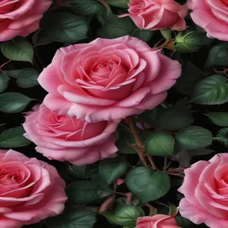 rose wallpaper black