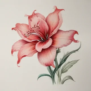 flower drawing png