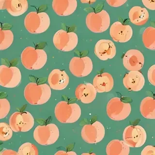 cute peach background