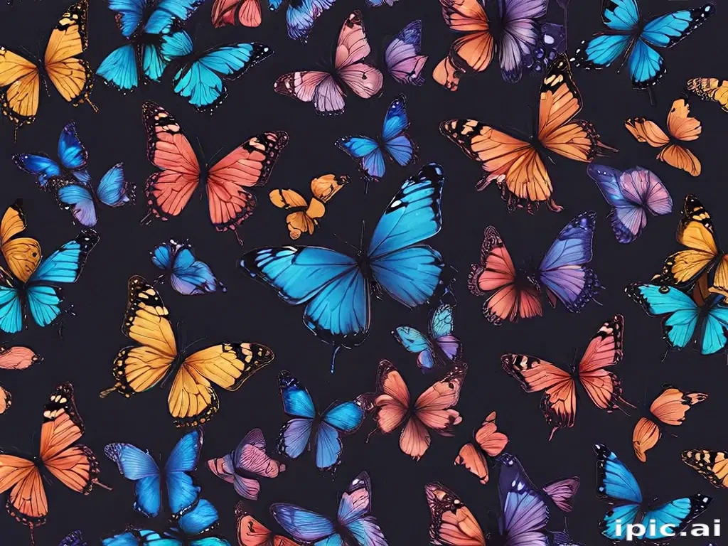 butterfly aesthetic wallpaper