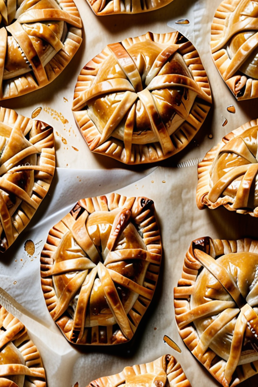 apple hand pies with puff pastry