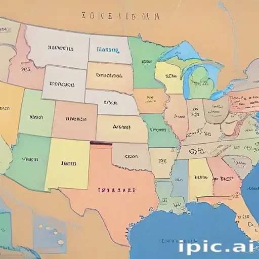 us states on a map