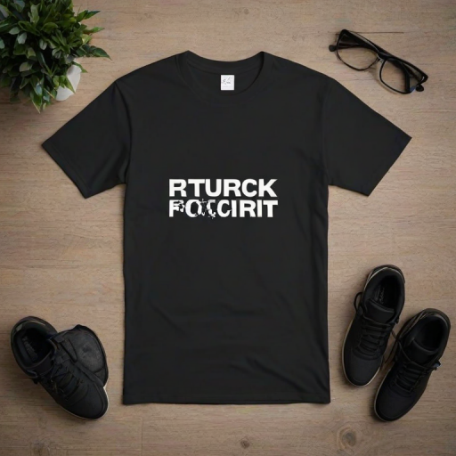 black shirt mockup