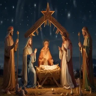 merry christmas nativity images free