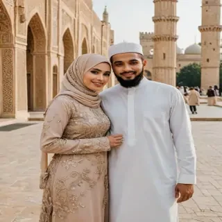 muslim couple