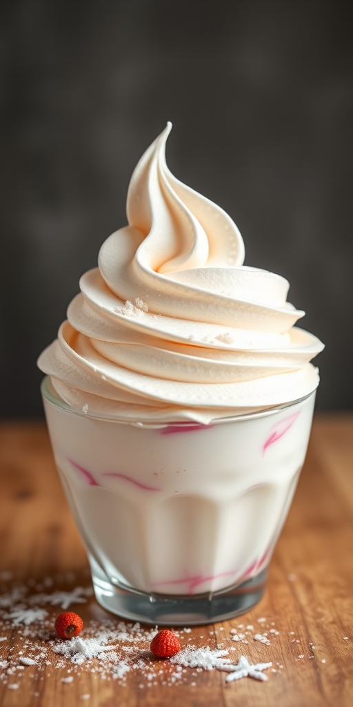 whip cream png