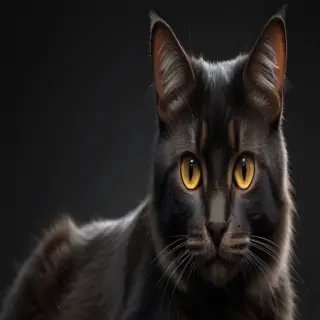 cat black png