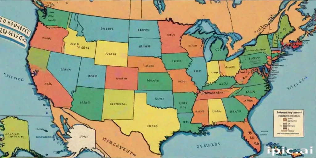 us states on a map
