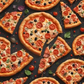 pizza clipart transparent background