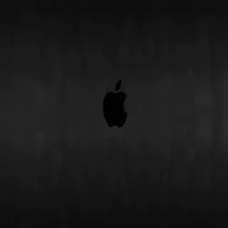 black ios wallpaper