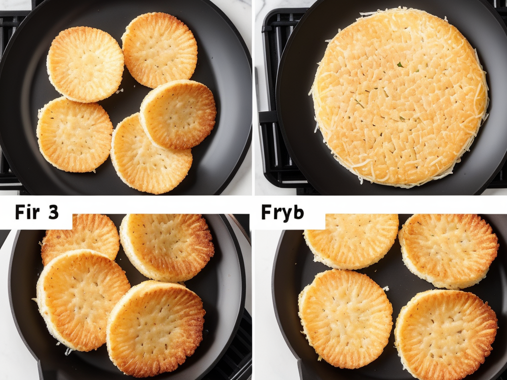 how to air fry hash brown patties