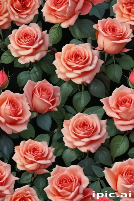 rose border