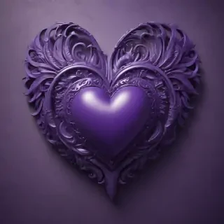 wallpaper purple heart