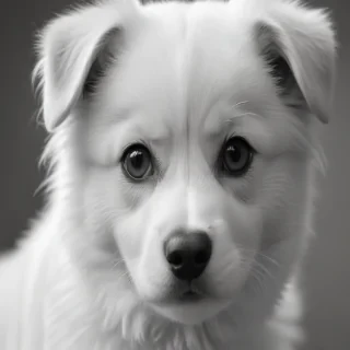 cute black and white