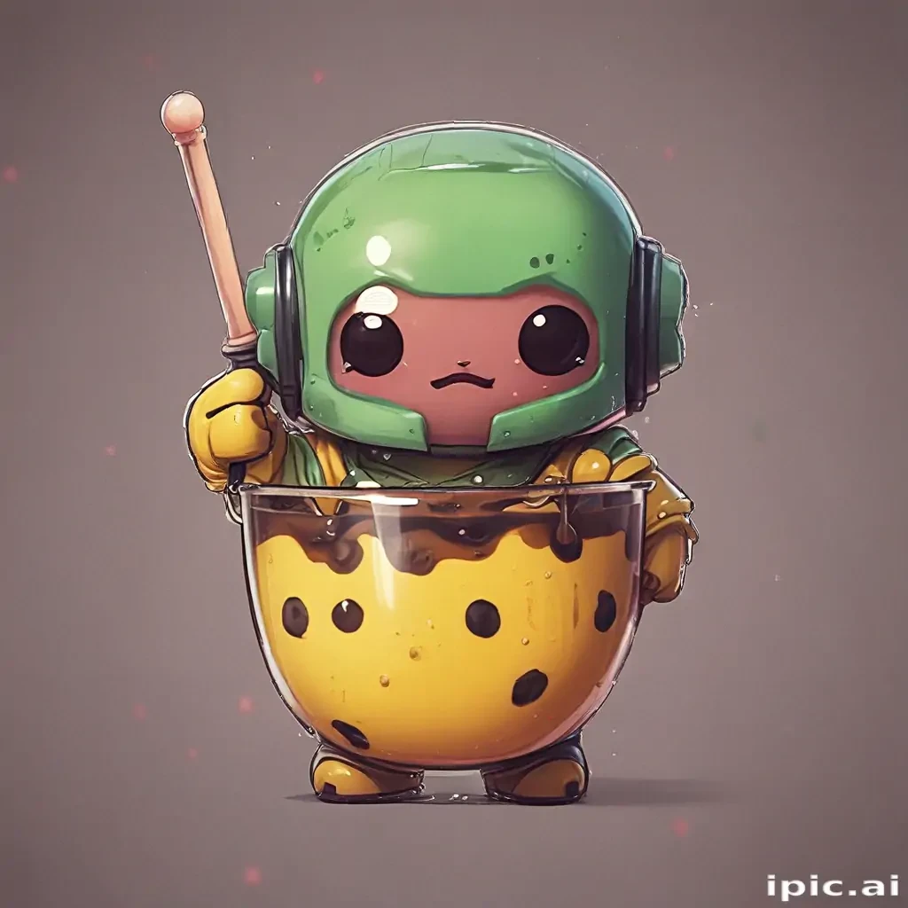 cute boba wallpaper
