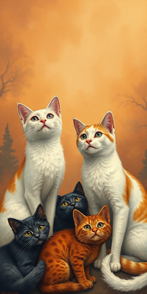 background wallpaper cats
