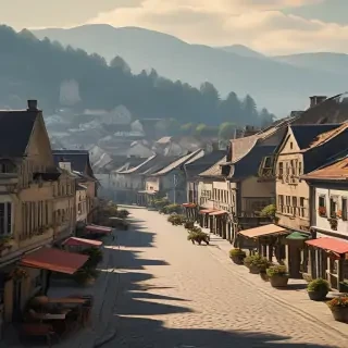 town background