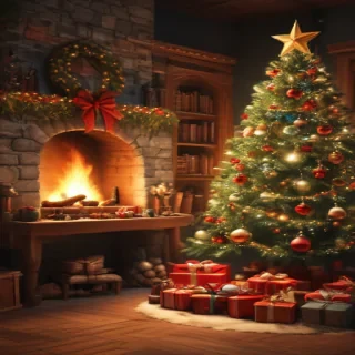 christmas background cute