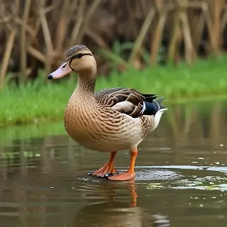 background duck