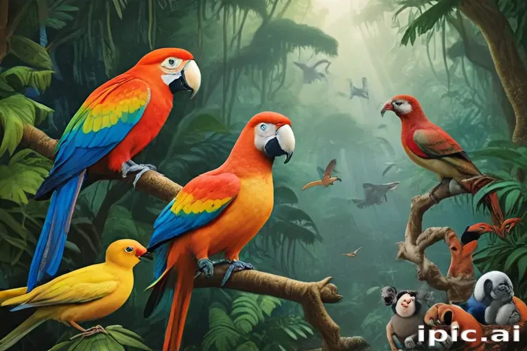 rainforest animals