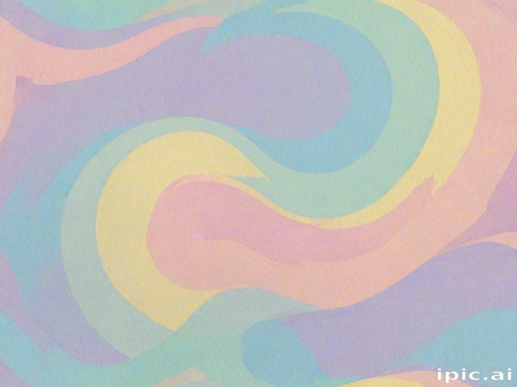 pastel rainbow