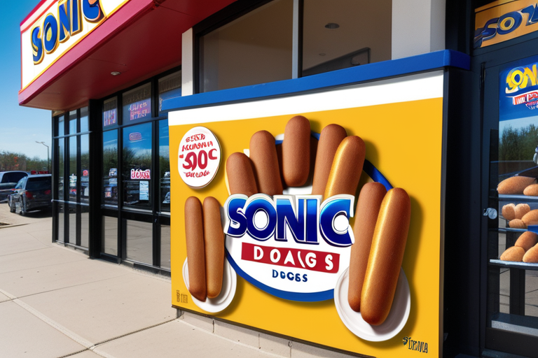 sonic 50c corn dogs 2023