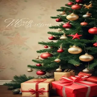 merry christmas vintage
