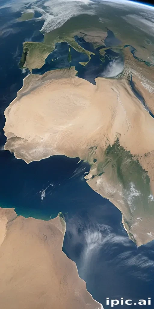 earth from space