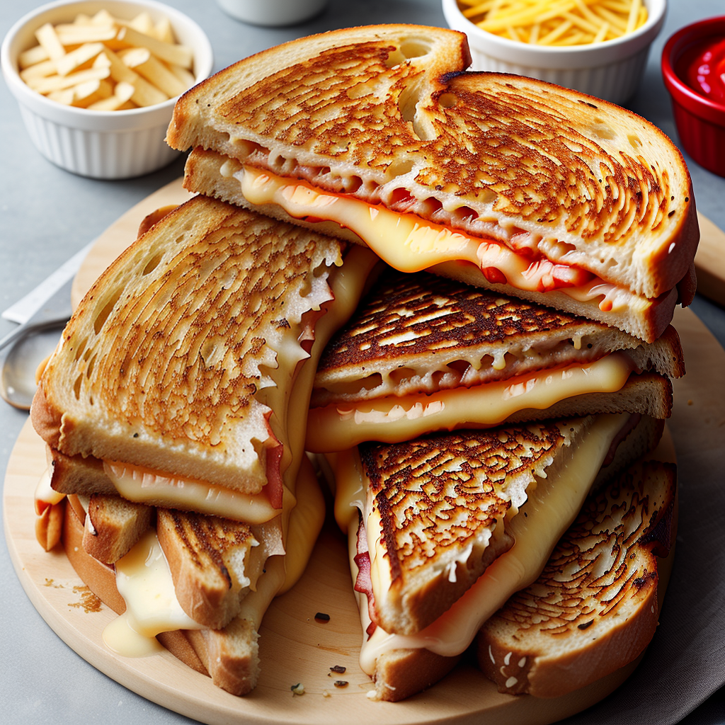 what to eat with a grilled cheese