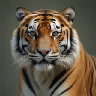 tiger transparent