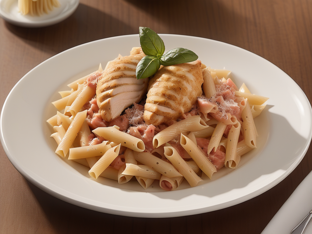 chicken rosa pasta corner bakery