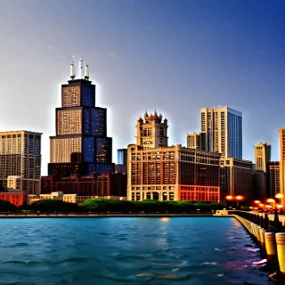chicago skyline