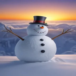 png snowman