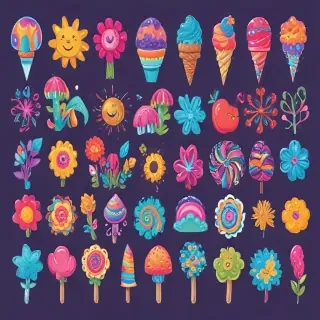 colorful clipart