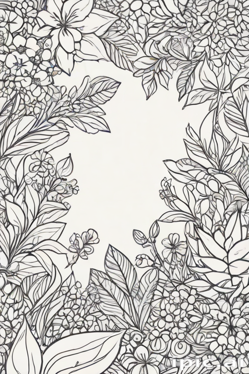 line art background