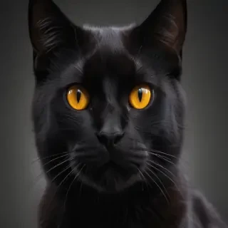 black cat png