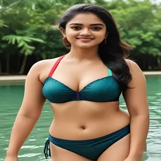 keerthy suresh in bikini