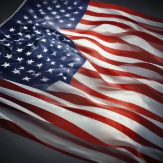 usa flag transparent
