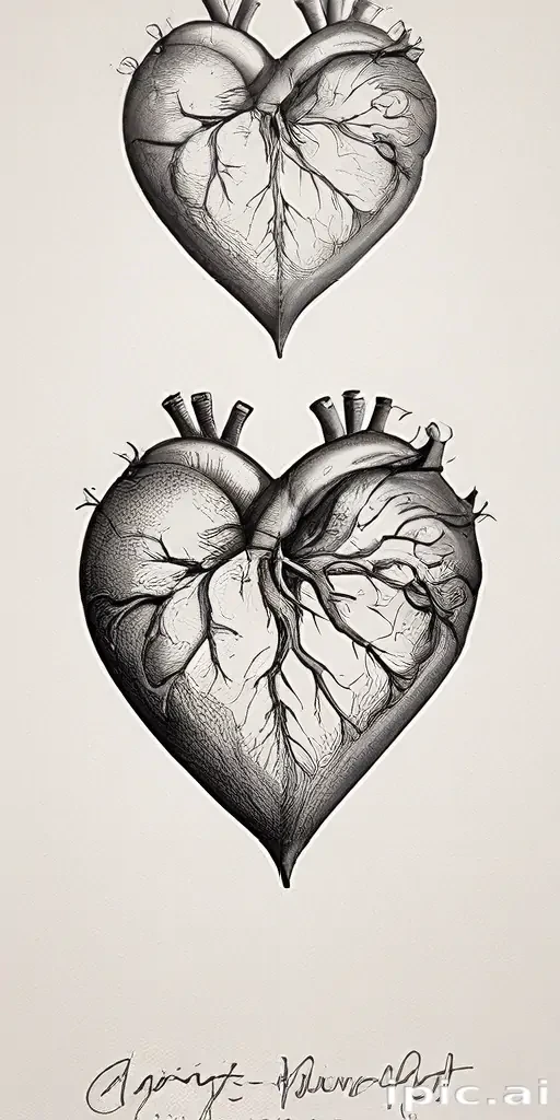 hand drawn heart