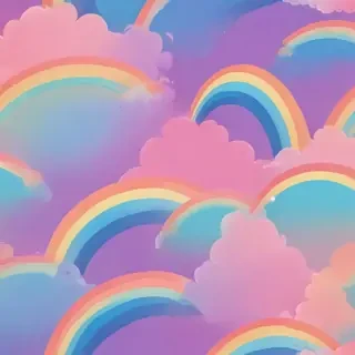 aesthetic rainbow wallpaper