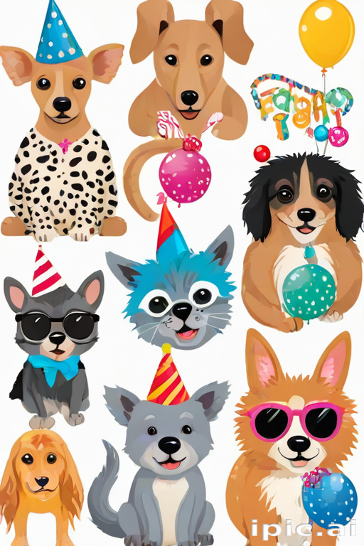 party animal clipart