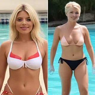 holly willoughby bikini