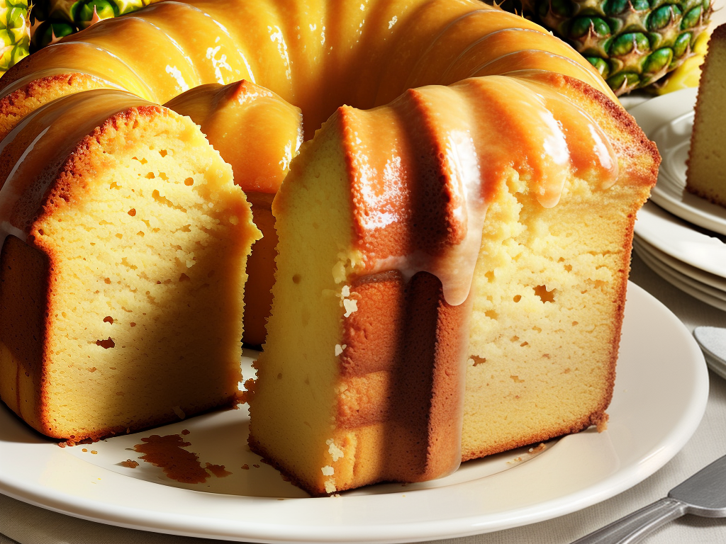 recipe for pineapple pound cake